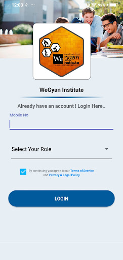 WeGyan Institute Screen 3