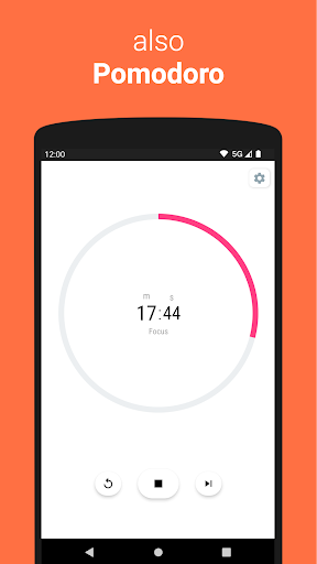 Screenshot of Simple Time Tracker