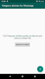 Unofficial telegram stickers f