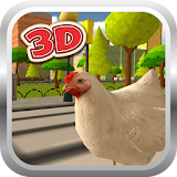 Chicken Run Simulator 3D Free icon