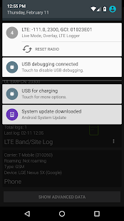 LTE Discovery (5G NR) Screenshot