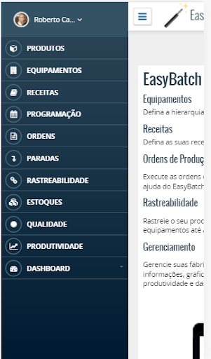 Android application EasyBatch screenshort
