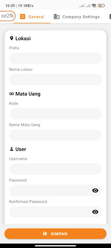 myBiz POS Lite Screen 2