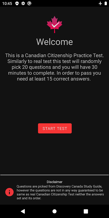 Canadian Citizenship Test - 1.3 - (Android)