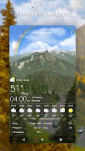 Road - Weather Live Wallpaper