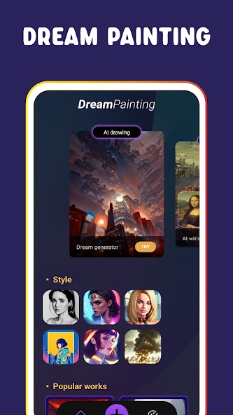 Dream Painting -AI Art Image 1.81 APK + Mod (Unlimited money) untuk android