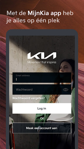 Android application MijnKia screenshort