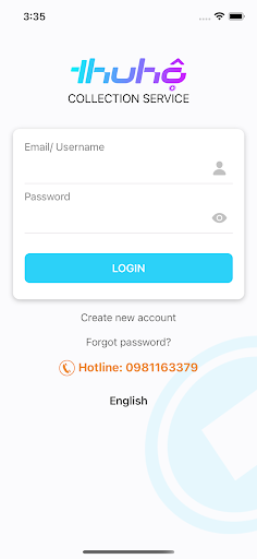 Thu Hộ 24/7 Screen 2