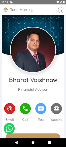 Android application Bharat Vaishnaw screenshort