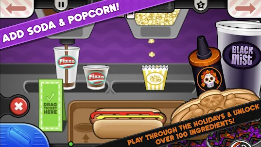 Papa's Hot Doggeria - Play Online + 100% For Free Now - Games