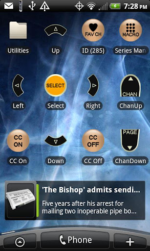 Android application Remote+ Shortcut Addon screenshort