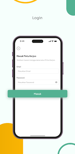 Aplikasi Absensi Pintu Kerjoo Screen 2
