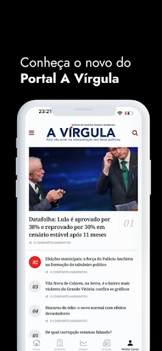 A Vírgula Screen 3