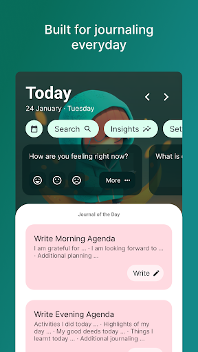 Jot Journal - Diary, Planner Screen 3