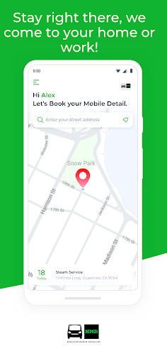 Android application Hamilton Mobile Detailing screenshort