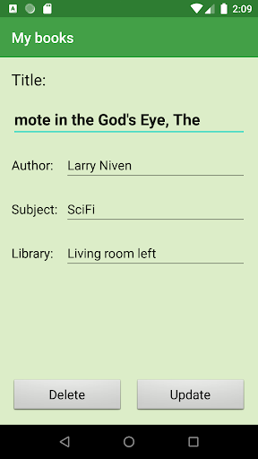 My books Screen 3
