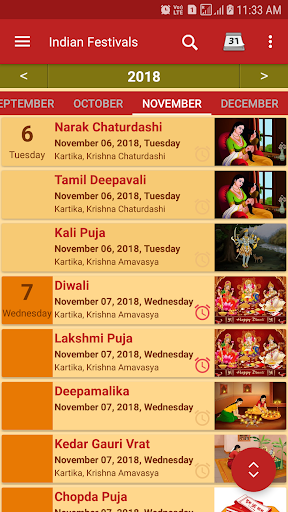 Hindu Calendar - Drik Panchang Screenshot 4