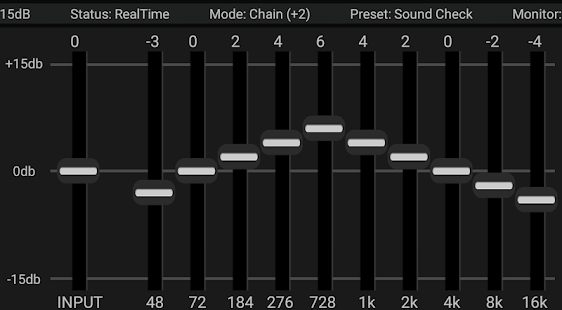 RE Equalizer FX Captura de pantalla
