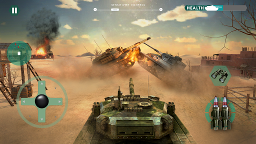 Télécharger guerre réservoir: Blitz Tank APK MOD (Astuce) screenshots 1