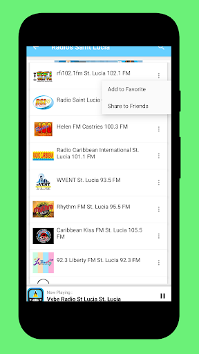 Radio Saint Lucia FM + Online Screen 3