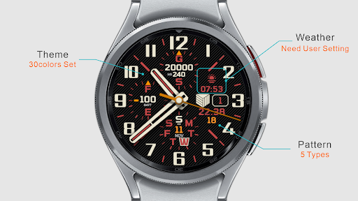 IWF H3 watch face Screen 2