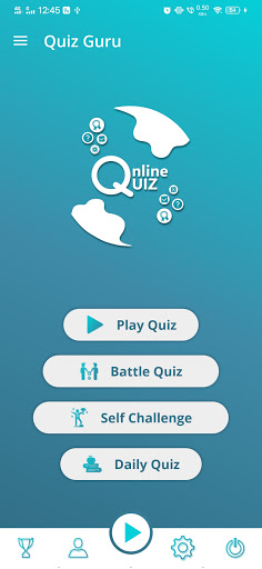 Android application Quiz guru daily current affair screenshort