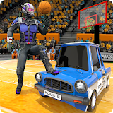 Us Police Drift Car Stunt Driving Basketball Boy! icon