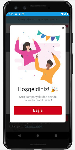 Android application Alıcıoğlu screenshort