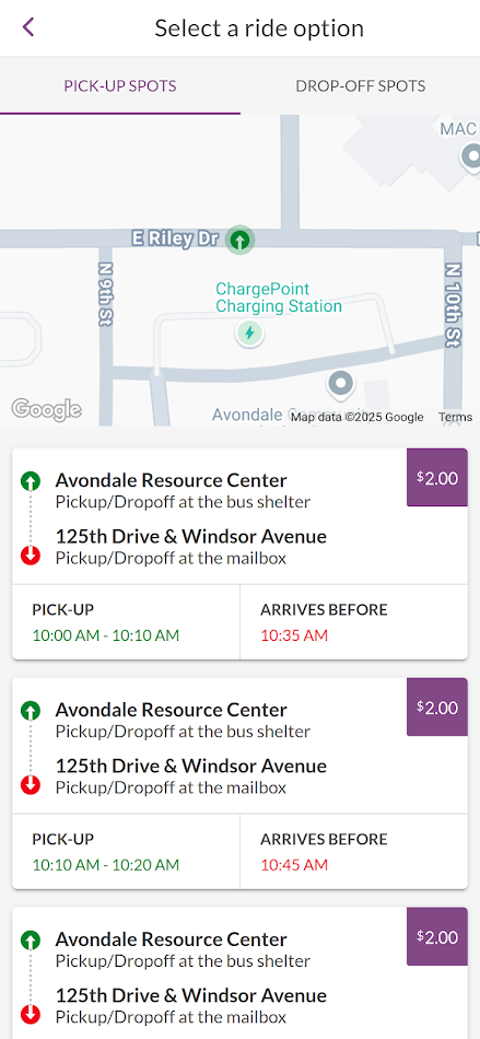 #5. WeRIDE Micro (Android) Por: RideCo Inc