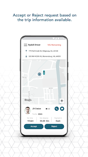 RydeX Driver Screenshot 3 - AppWisp.com