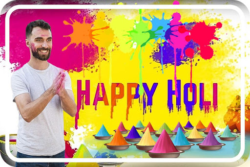 Holi Photo Frame