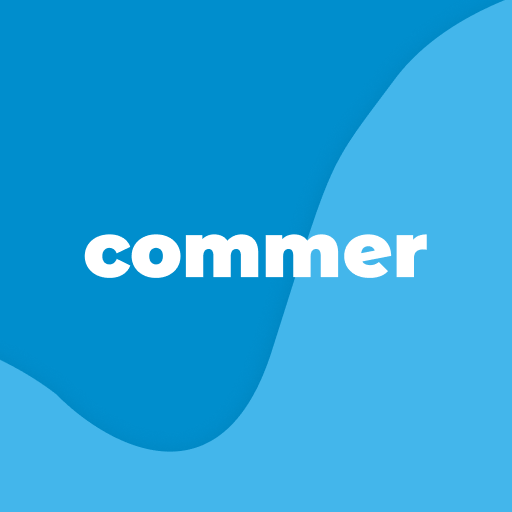 Shopping list - Commer logo