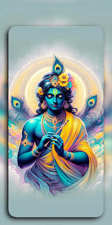 Lord Krishna AI Wallpaperのおすすめ画像5