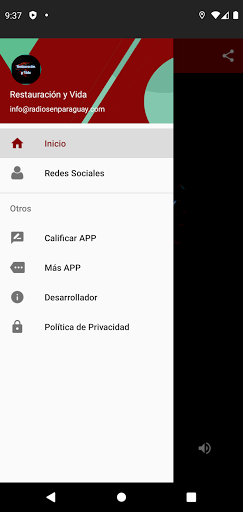 Vista previa de la aplicación