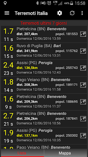 Terremoti Italia 4.3.33 screenshots 1