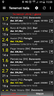Terremoti Italia 4.3.34 APK screenshots 1