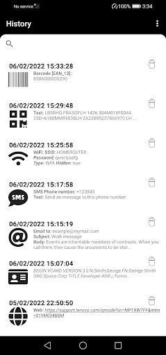 BFast QR & Barcode Scanner Screen 3