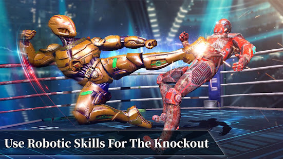Скачать игру Robot Fighting Games - New Steel Robot Ring Battle для Android бесплатно