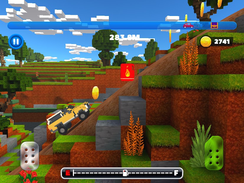 Captura de Pantalla 26 Blocky Rider: Roads Racing android