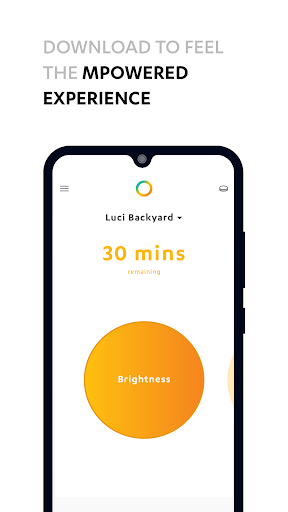 Android application MPOWERD screenshort