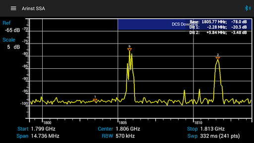 Android application Arinst SSA screenshort
