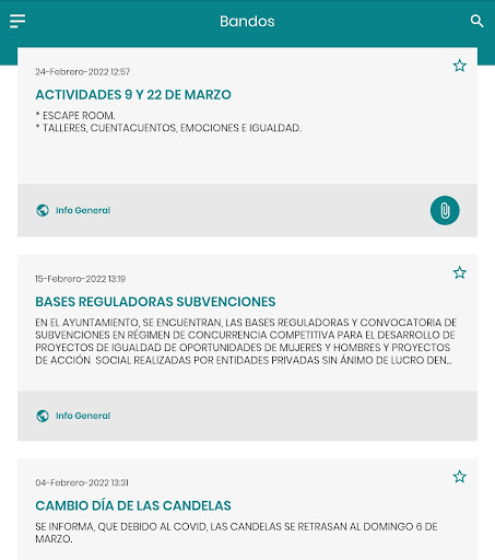 Casar de Palomero Informa Screen 2