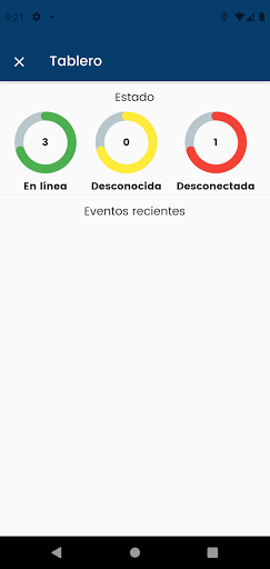 Android application Ñande GPS screenshort