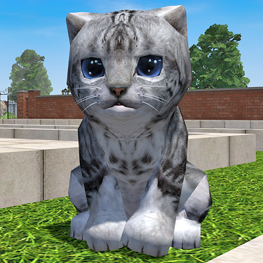 simulador de gato gatinho fofo 3d - meu gatinho virtual combina jogos de  gatinhos de animais de estimação::Appstore for Android