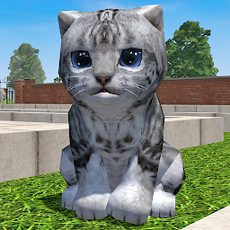চিহ্নৰ প্ৰতিচ্ছবি Cute Pocket Cat 3D - Part 2