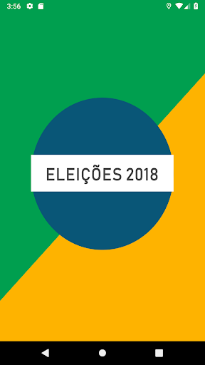 Android application Eleições 2018 - Candidatos screenshort
