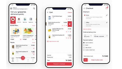 Android application GoFresh Kovilpatti screenshort