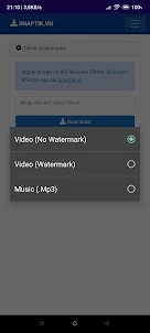 Snaptik App - Tải Video Tiktok