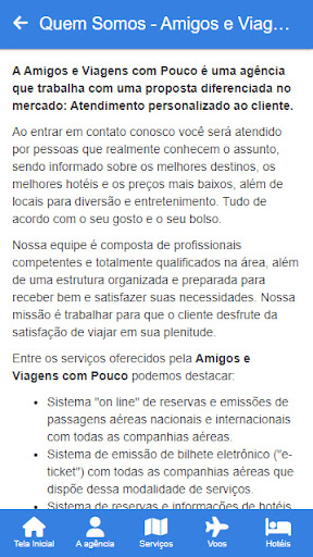Amigos e Viagens com Pouco Screen 2