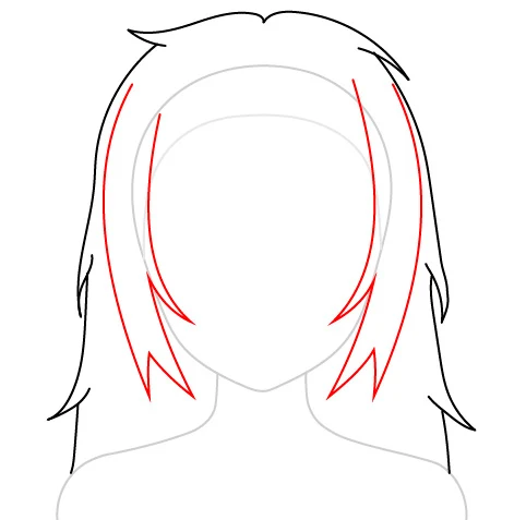How to draw anime hair step by - Latest version for Android - Download APK